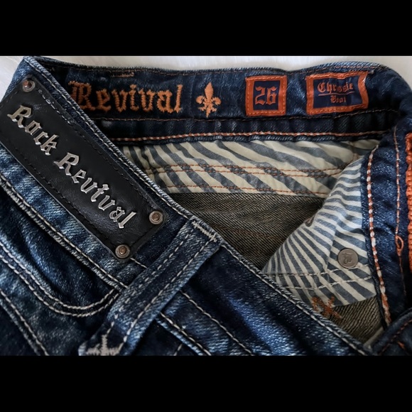 NWOT Rock Revival Chrissie Boot Stretch Jeans 26 - Picture 5 of 8